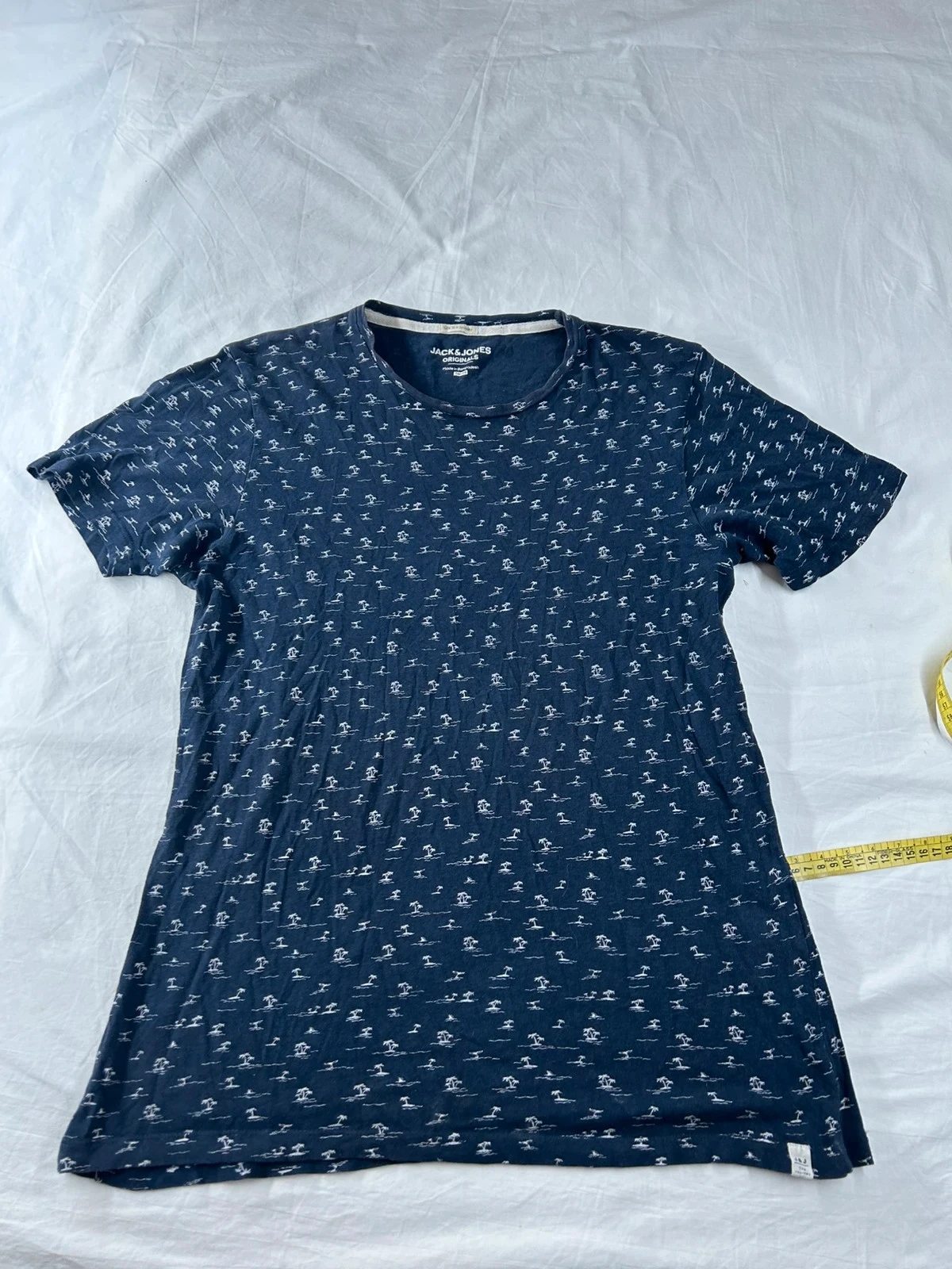 T-shirt à motifs bleu marine jack & Jones taille M
